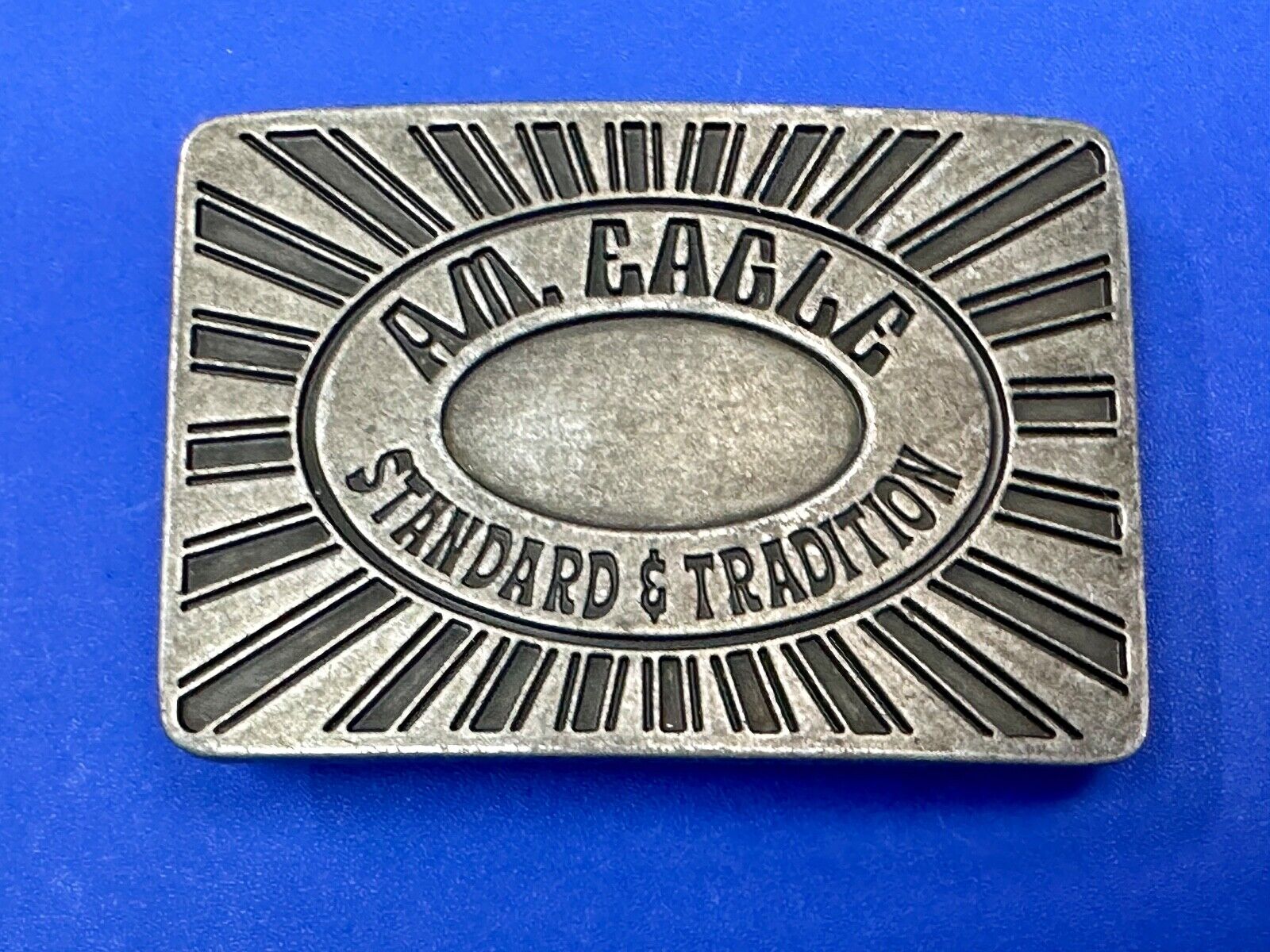 AM EAGLE STANDARD AND TRADITION BELT BUCKLE