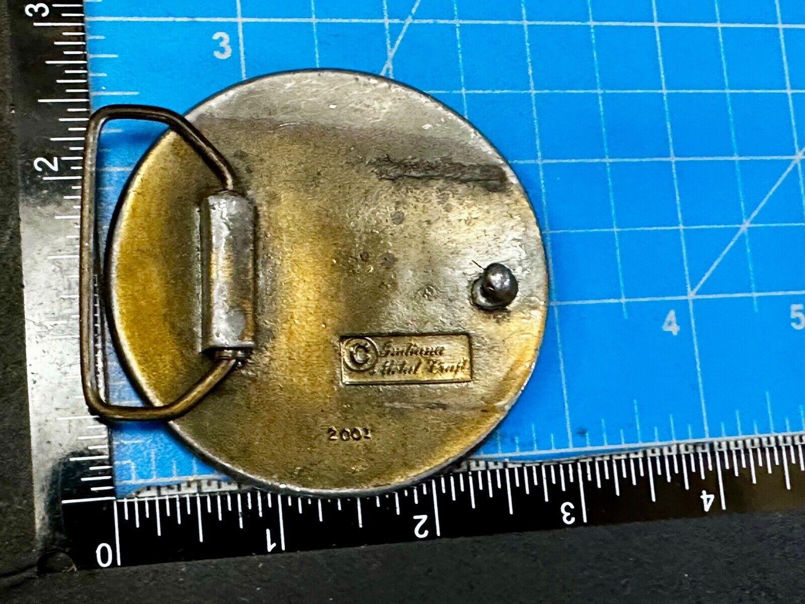 United States of America 200 Years Coin Collectors Belt Buckle 2001