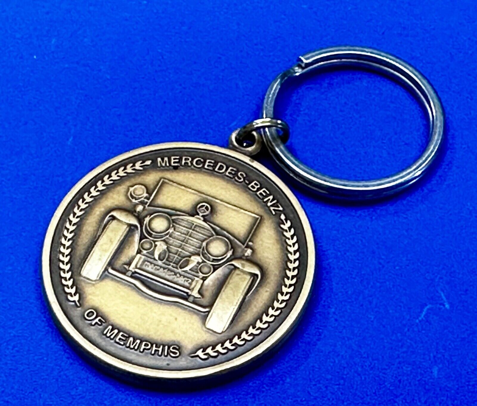 Mercedes Benz Of Memphis Keychain - Key Ring Chain Auto Car Dealers Collectable