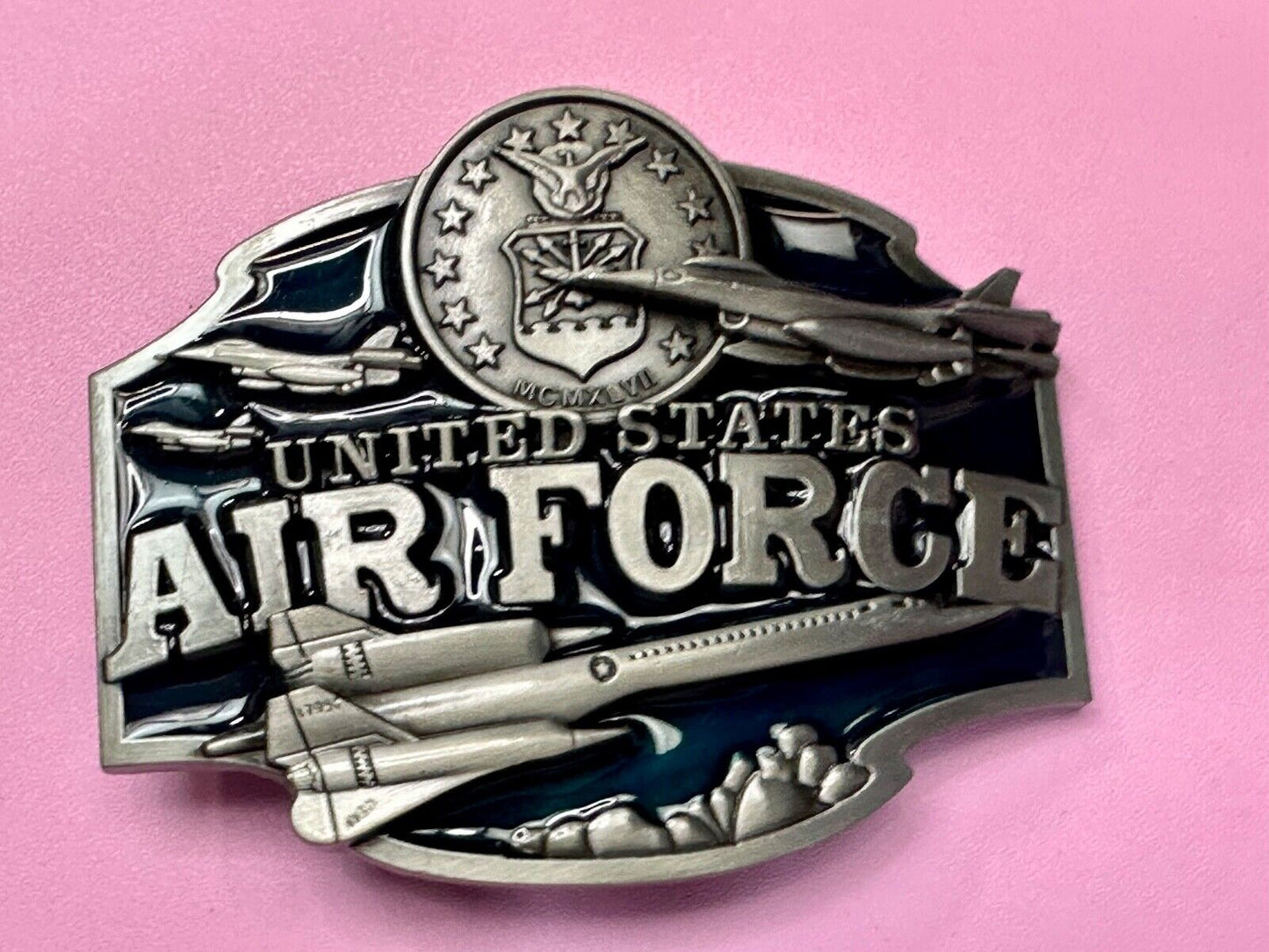 US Air force USAF Patriotic Military United States Belt Buckle