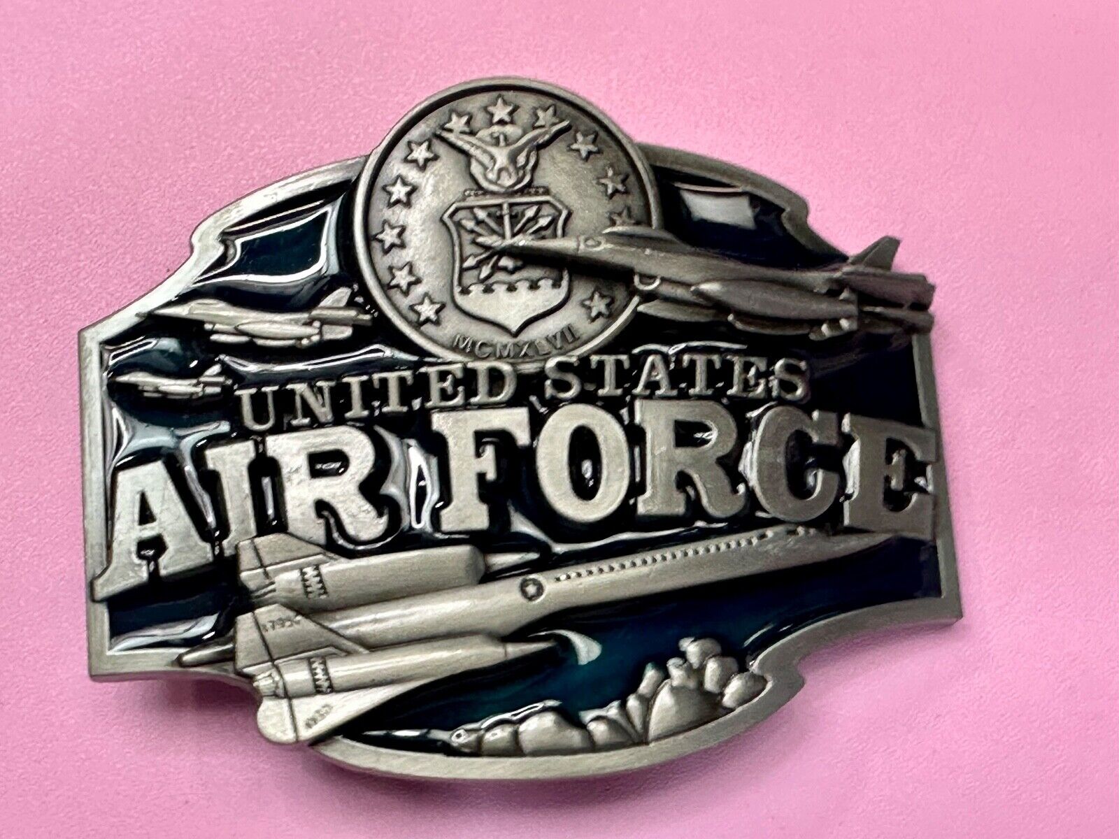 US Air force USAF Patriotic Military United States Belt Buckle