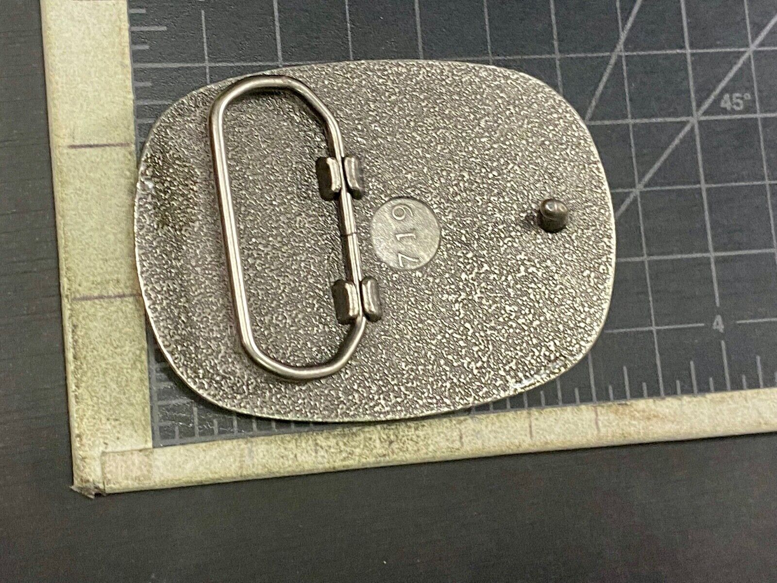 719 Story Picture Belt Buckle   - Old Time Movie Stars