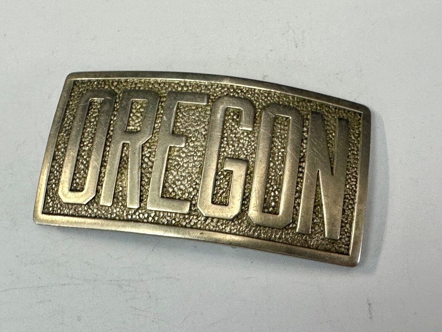 University of Oregon - Eugene Antique 1940's ROBBINS Co Attleboro Belt Buckle