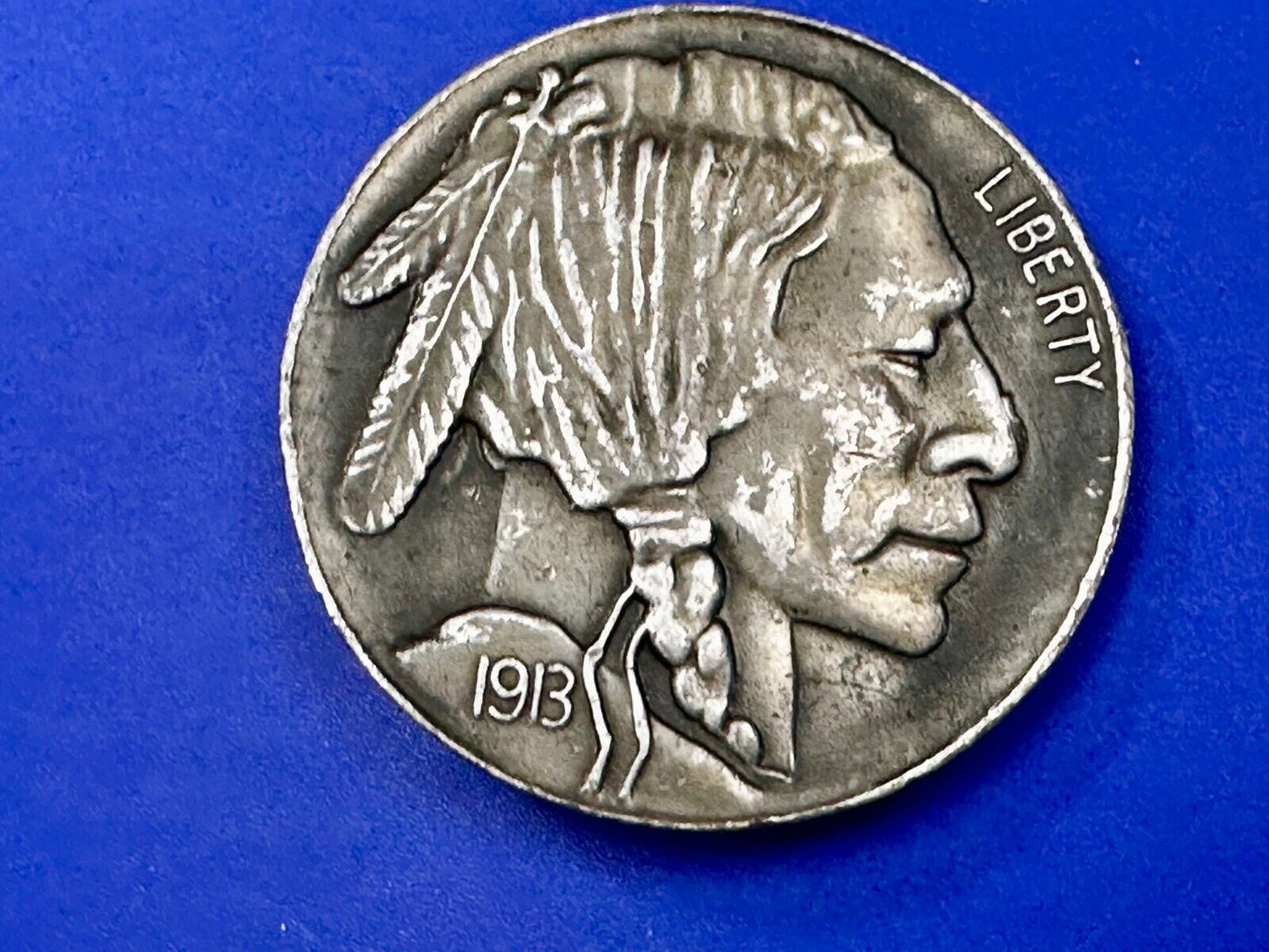 1913 Liberty Indian Chief Head Coin Collector Vintage Belt Buckle by Buck it Up