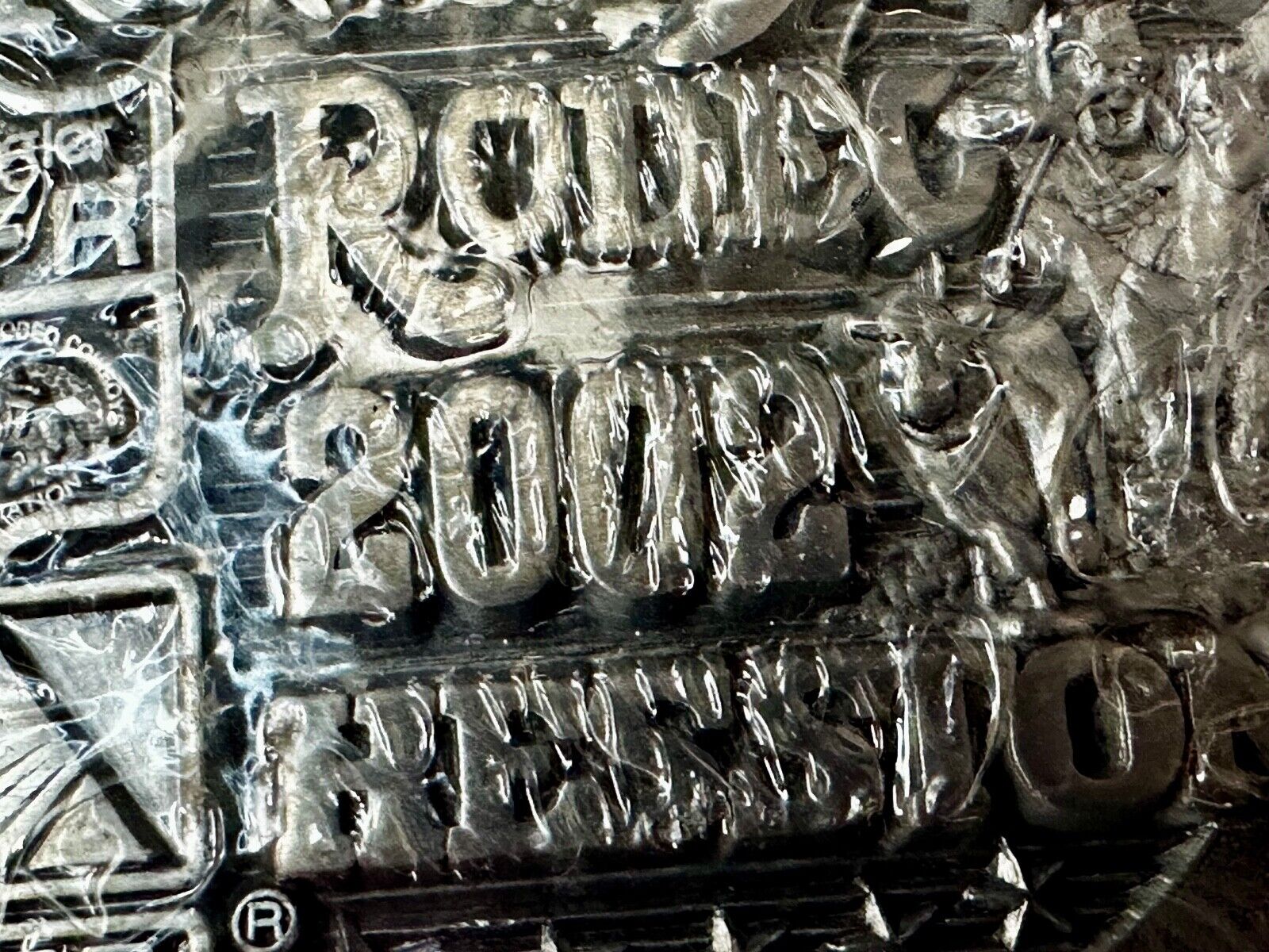 2002 NFR National Finals Rodeo  NOS Youth Size Montana Silversmiths Belt Buckle