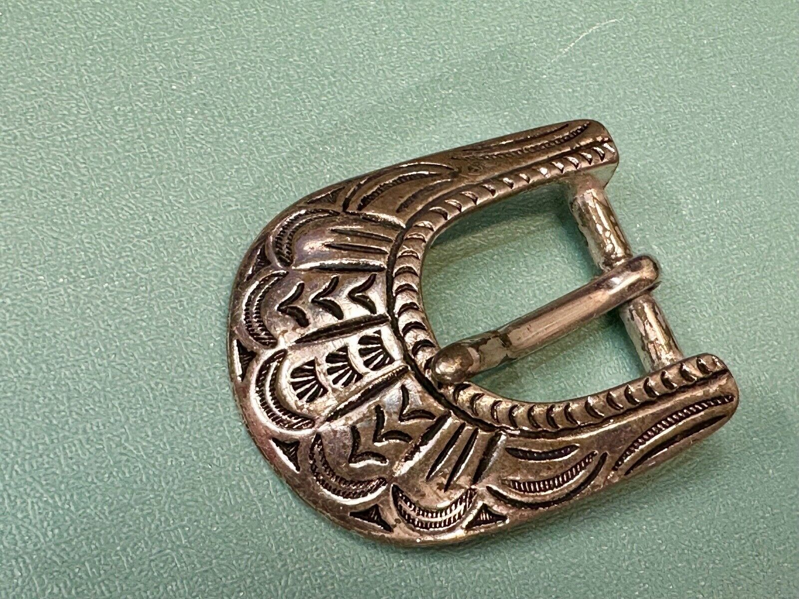 2" wide, silver tone ranger style Replacement  Liz Claiborne belt buckle