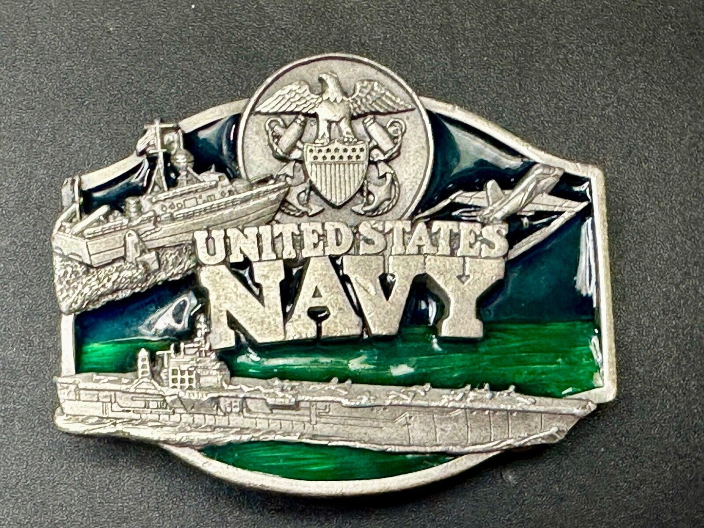 United States Navy - Patriot America G-50 Commemorative Siskiyou Belt Buckle
