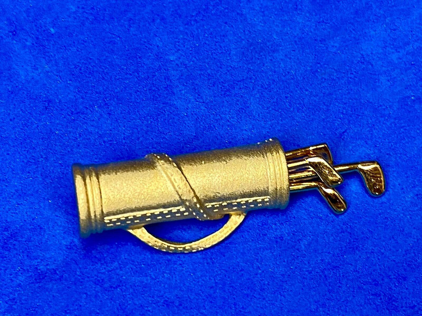  Vintage Golf Clubs Caddy Brooch Pin Ladies Jewelry Signed Tara