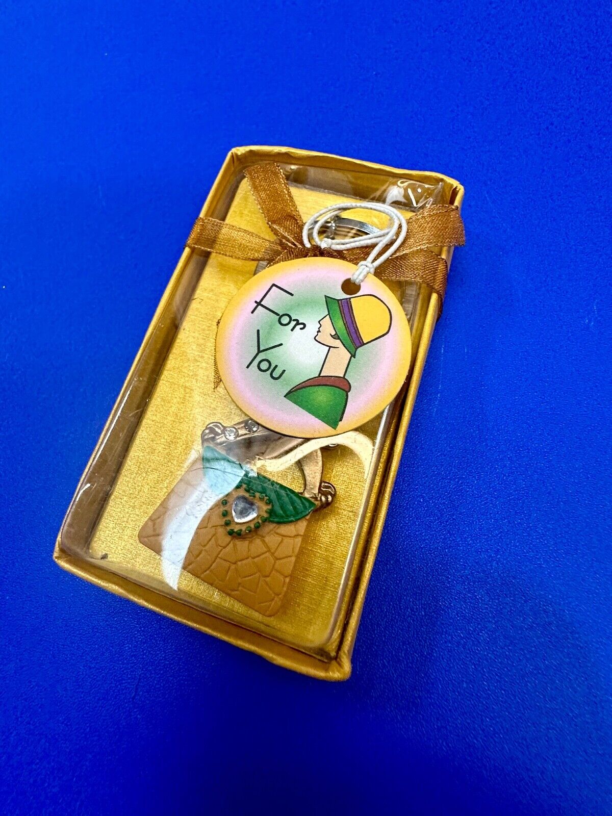 Adorable multicolor Purse with heart Fashioncraft Keychain - Key Ring Chain