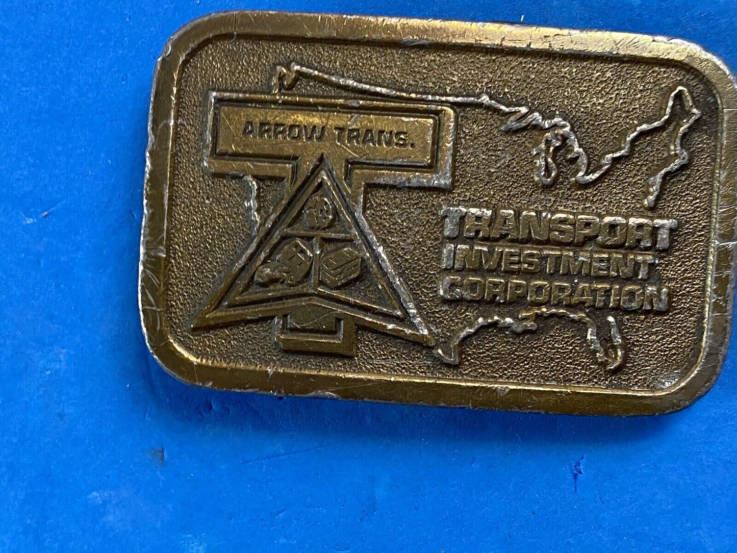 Arrow Transport investment corp. belt buckle by hitline