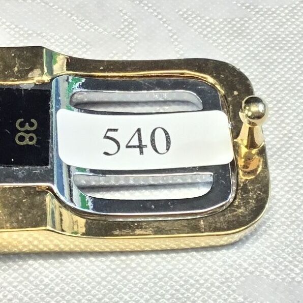 Vintage Gold and Silver Tone small dress belt buckle