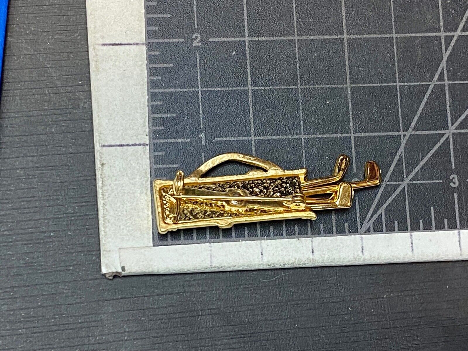  Vintage Golf Clubs Caddy Brooch Pin Ladies Jewelry Signed Tara