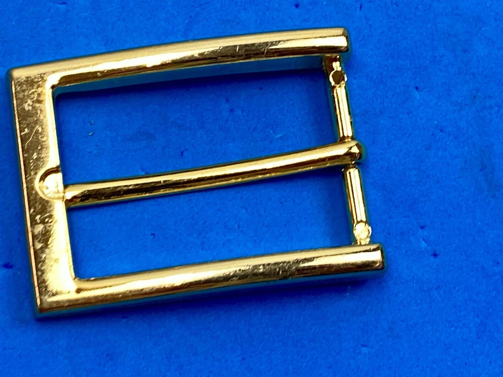 Vintage gold tone BE350 replacement belt buckle