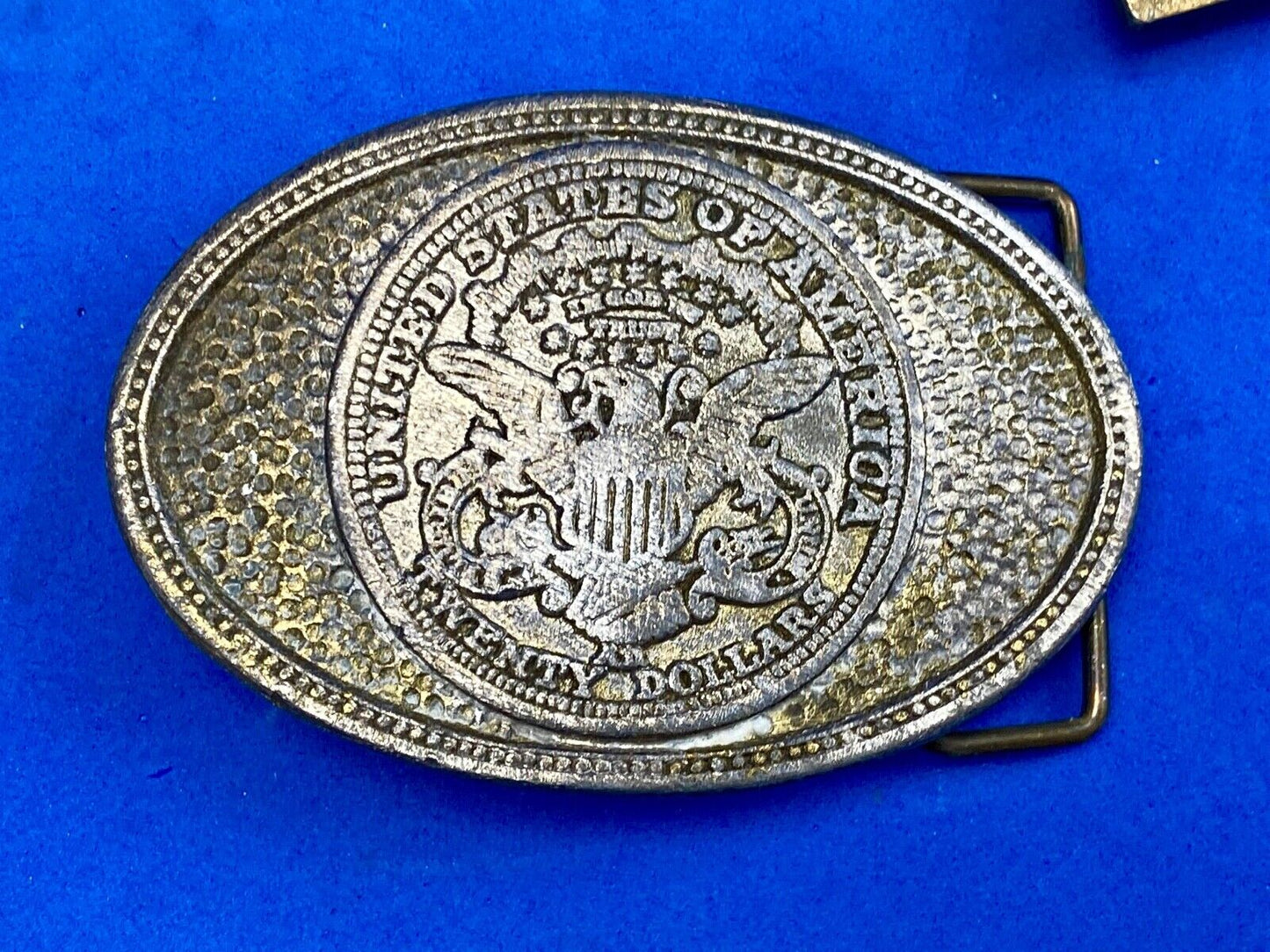 United States of America Twenty Dollar belt buckle by CDC Metal Works 
