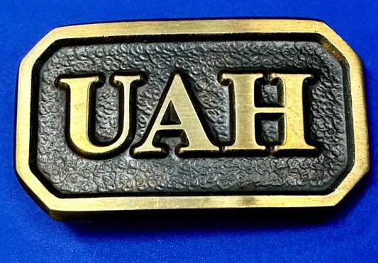 UAH University of Alabama in Huntsville?  Alumni Commemorative Belt Buckle