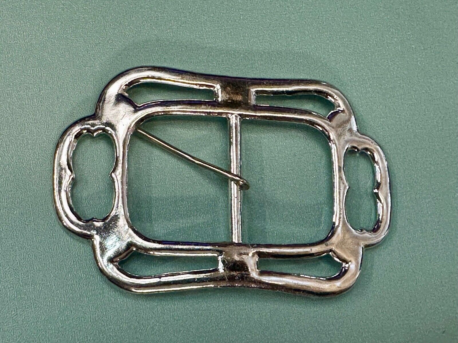 Unique Shape see through Replacement Metal belt buckle