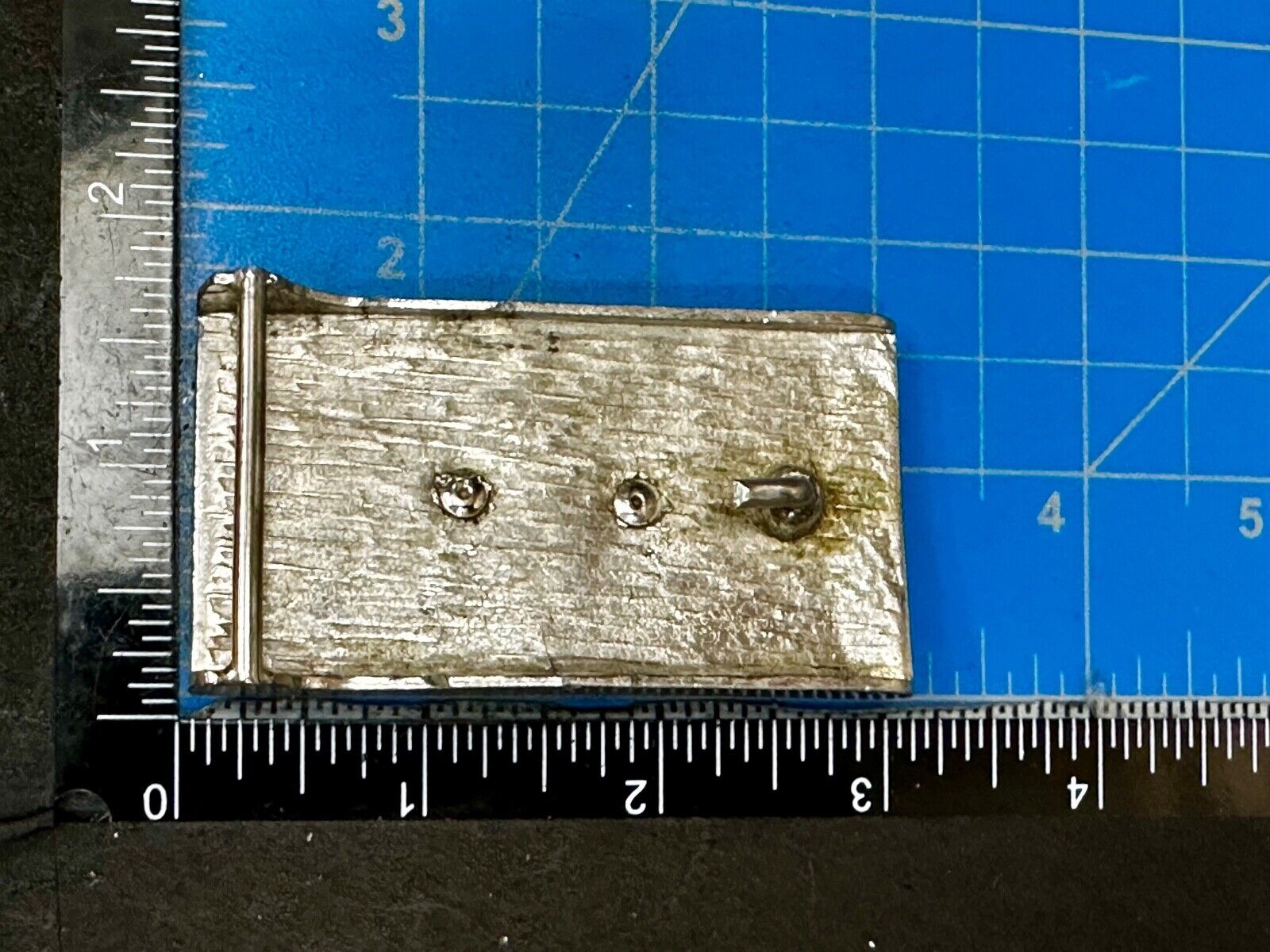 United States Marines Corps USA Military Emblem Silver Tone Belt Buckle