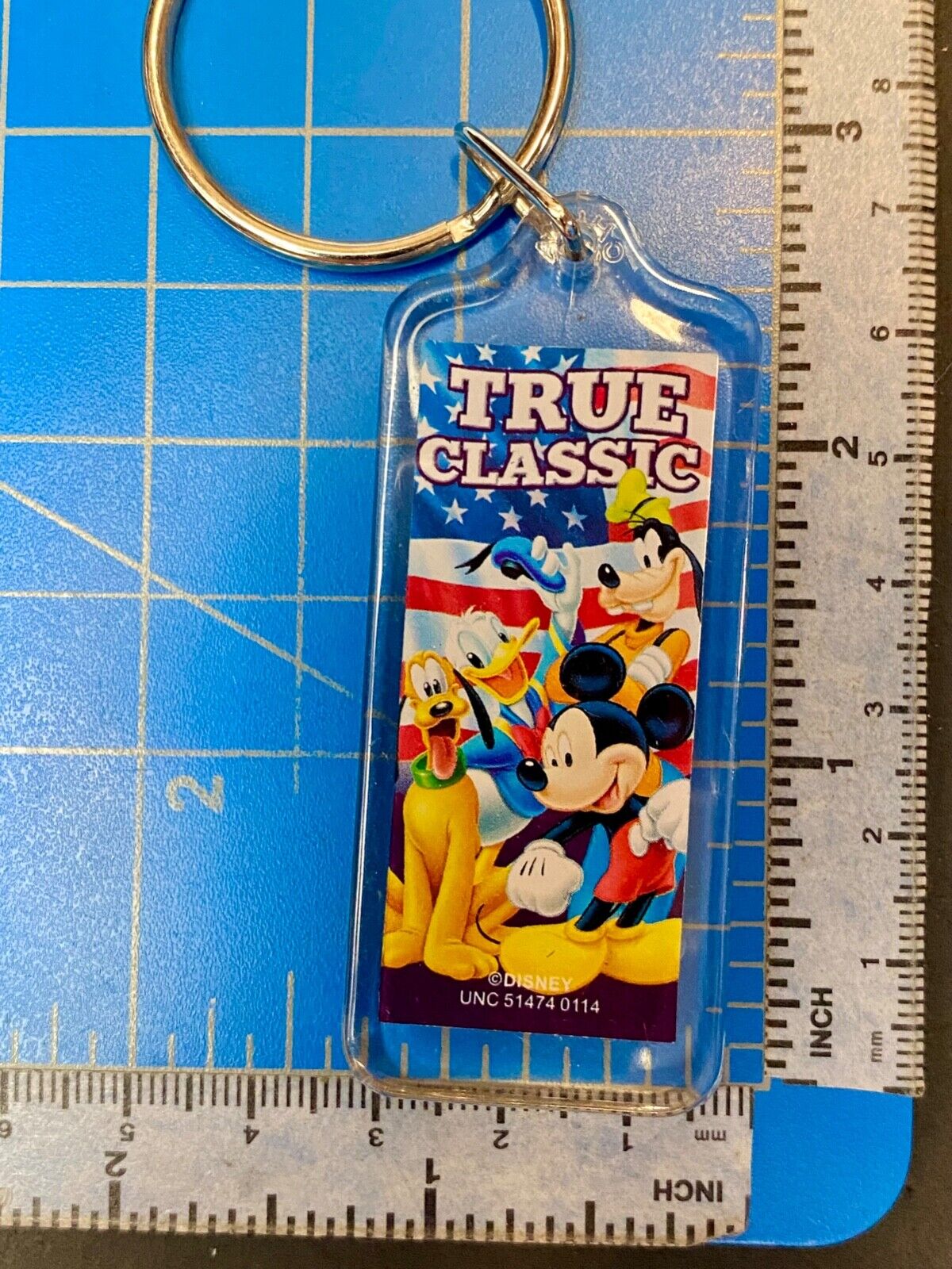 True Classic - American Flag and Disney Characters Keychain Key Chain