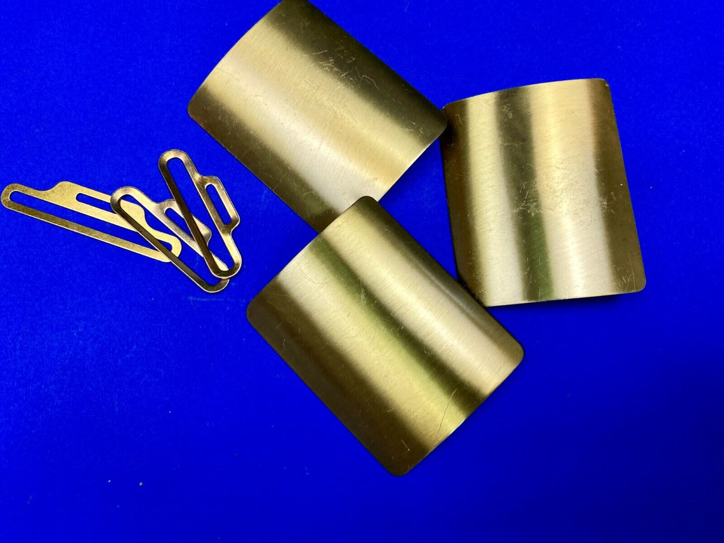 Usmc? Solid Brass Belt Buckle Lot