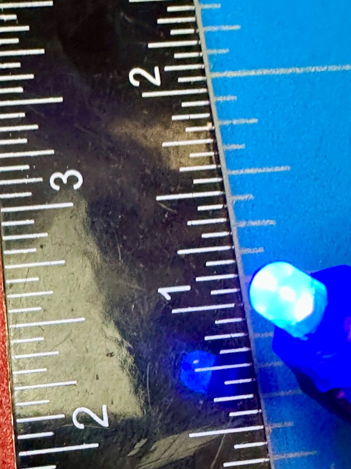UV Mini LED Keychain Flashlight Black Light UV Lights Key Ring JWISLAND