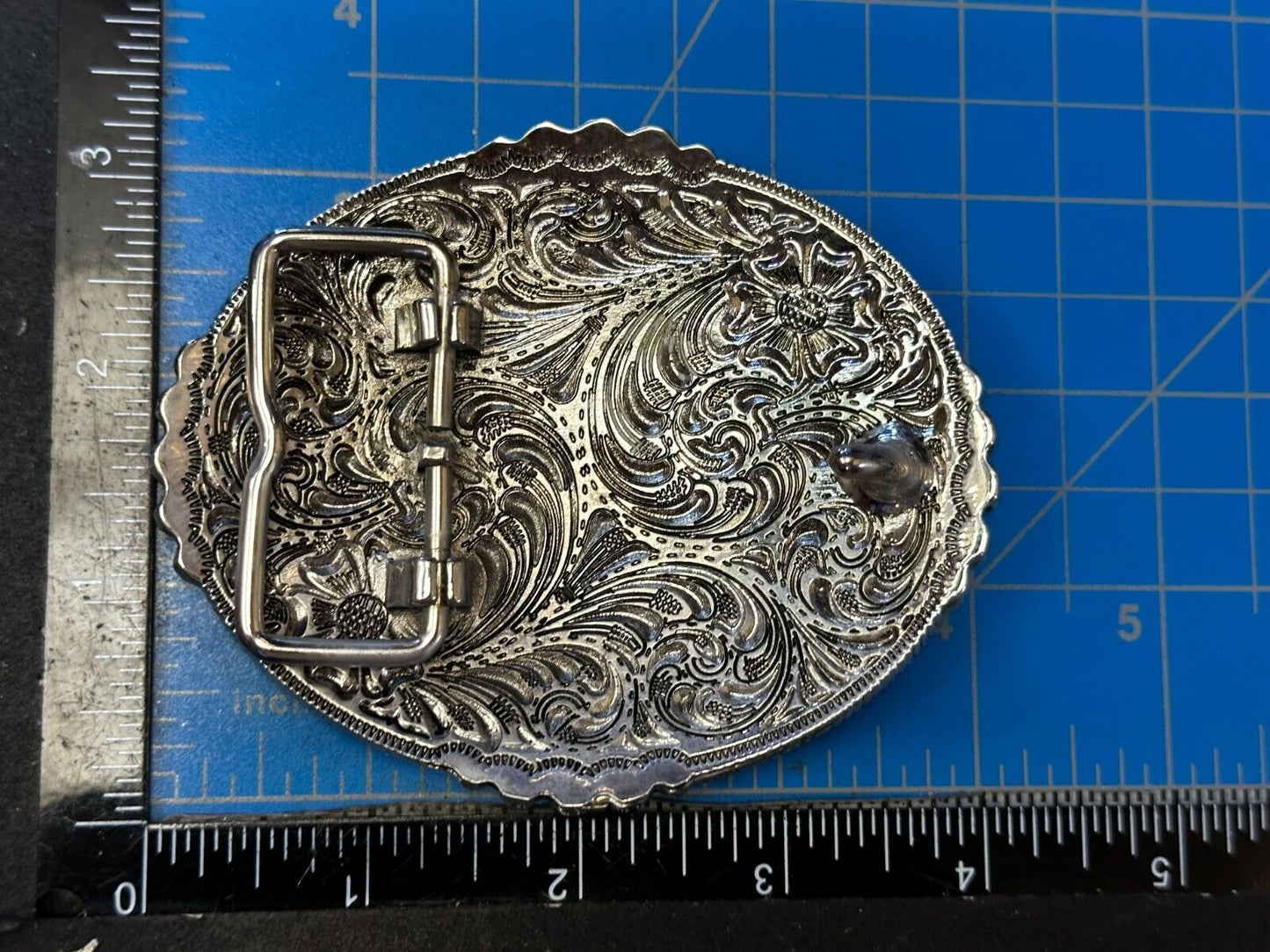 American Bald Eagle - Coming At Ya - Unique Western Two Tone Belt Buckle