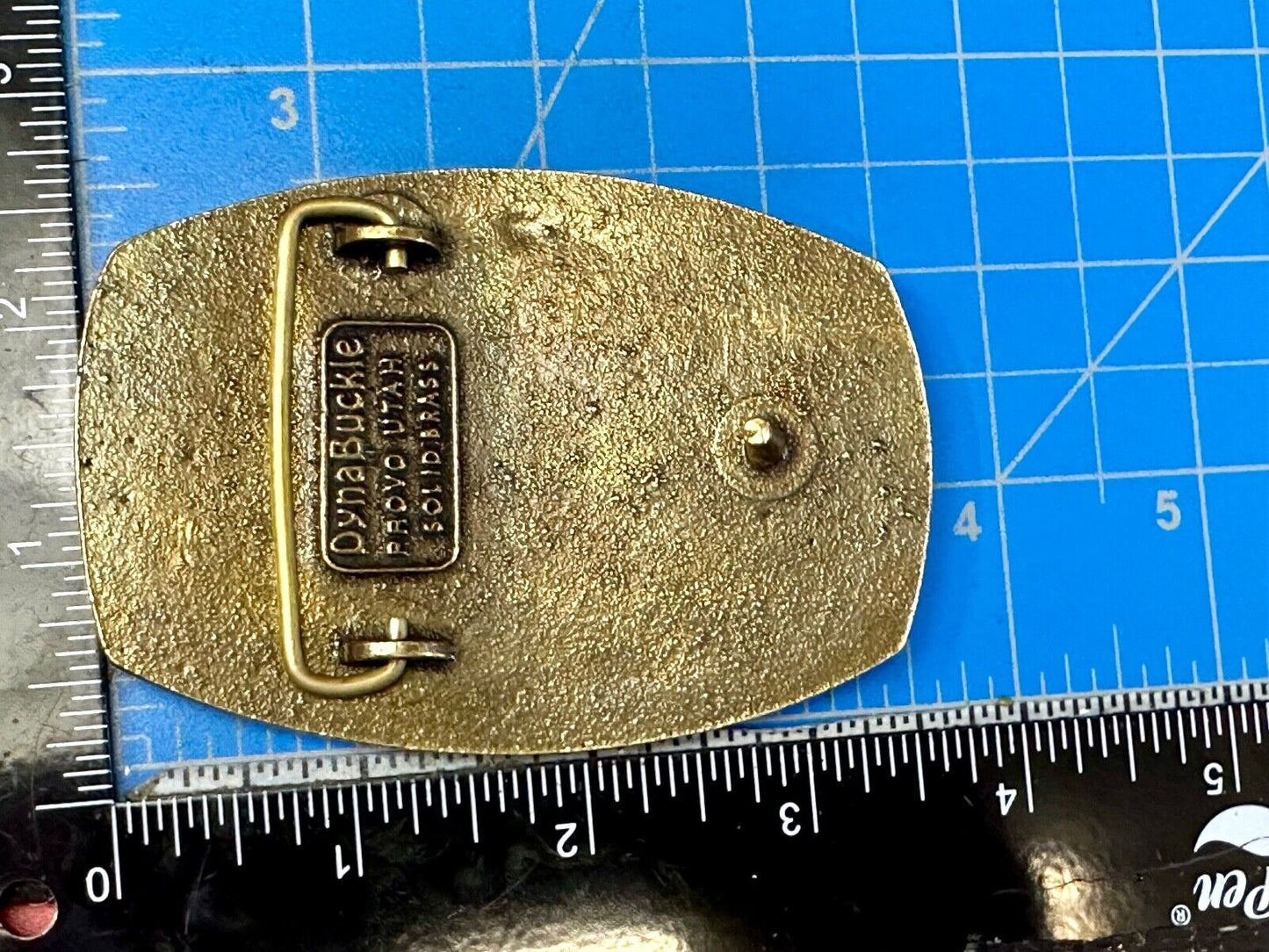 Union Pacific Railroad Train Carmen Training Solid Brass dynabuckle Belt Buckle