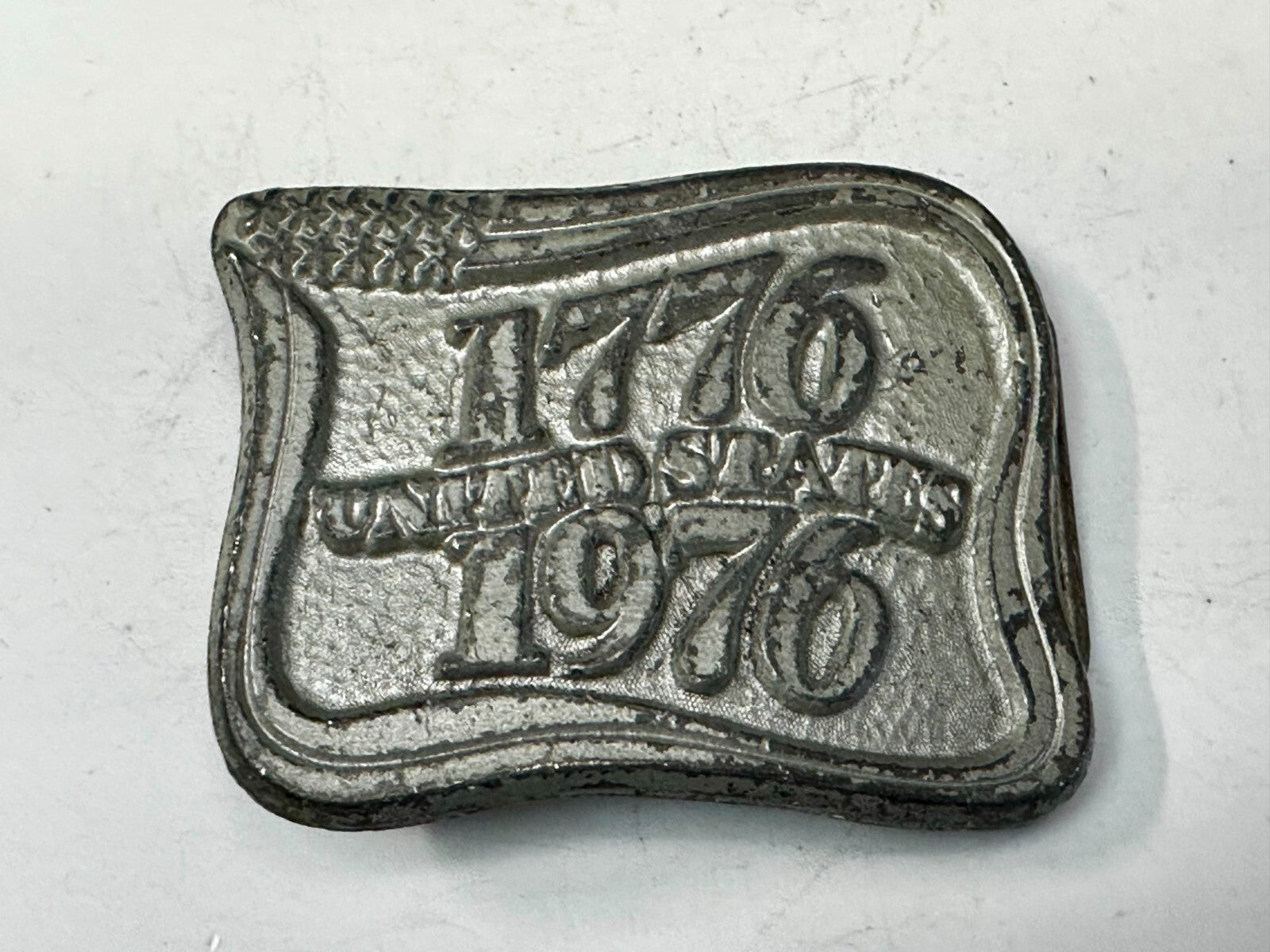 Bicentennial  1776 - 1976 United States Patriotic America Belt Buckle USA