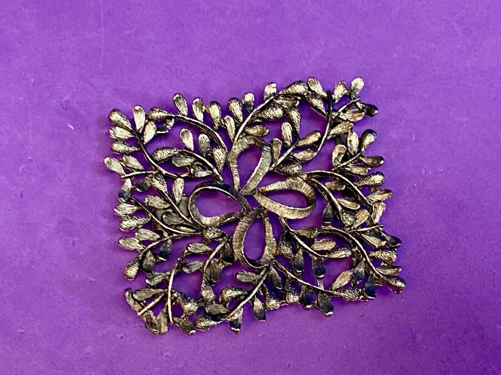Vintage La-Mode See Through Retro Belt Buckle 