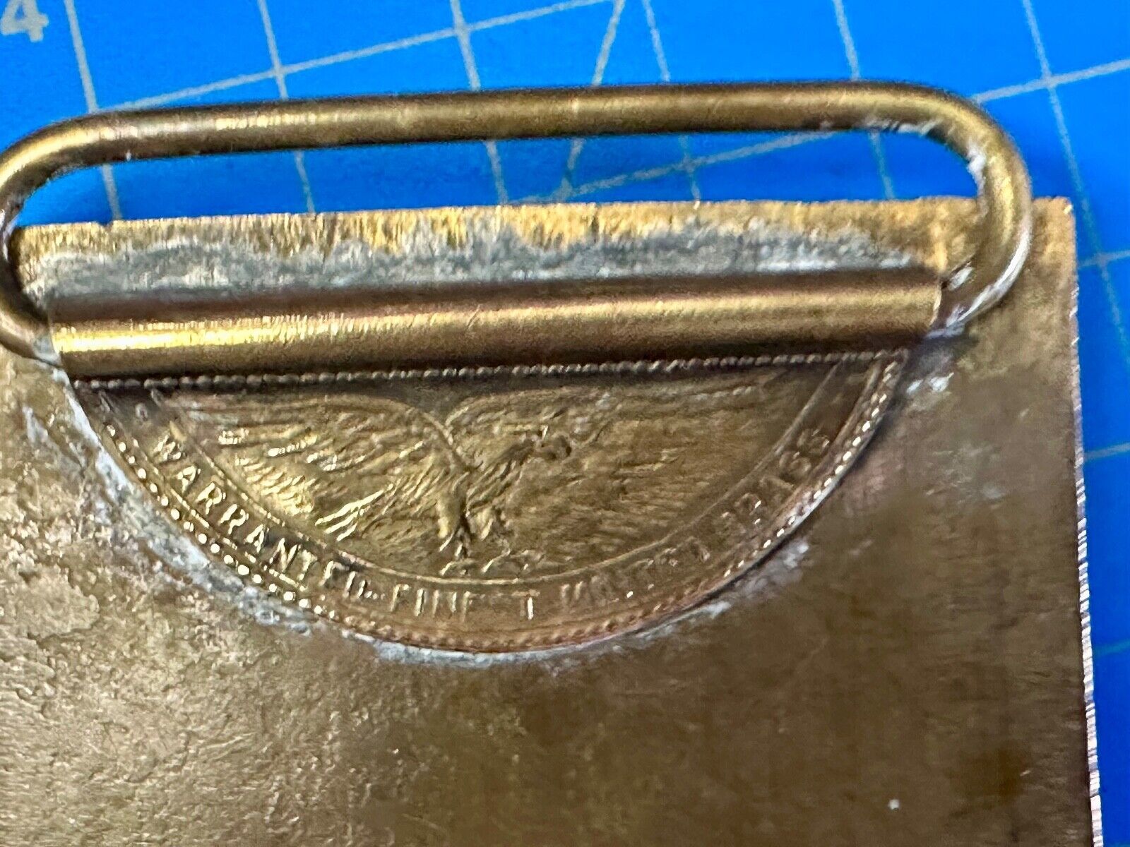 The Dalton Gang Collectors Brass Belt Buckle West Cowboy Style - see Hallmarks!
