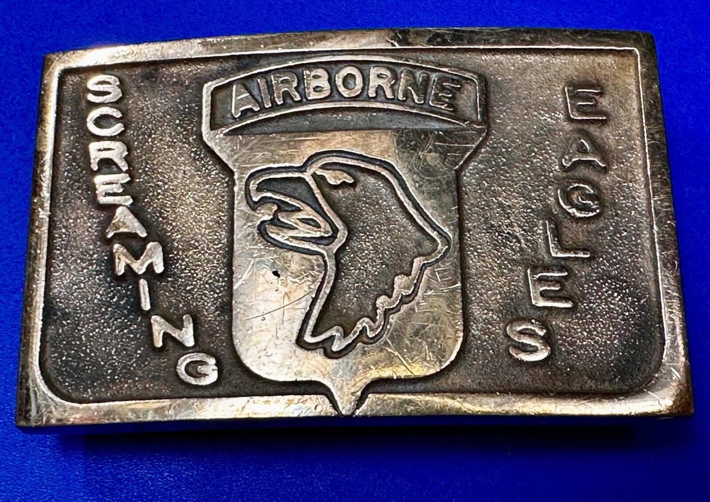 101st Airborne Division Screaming Eagles United States Army Belt Buckle - UB