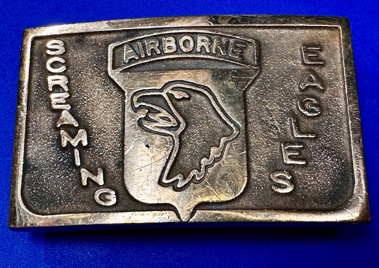 101st Airborne Division Screaming Eagles United States Army Belt Buckle - UB