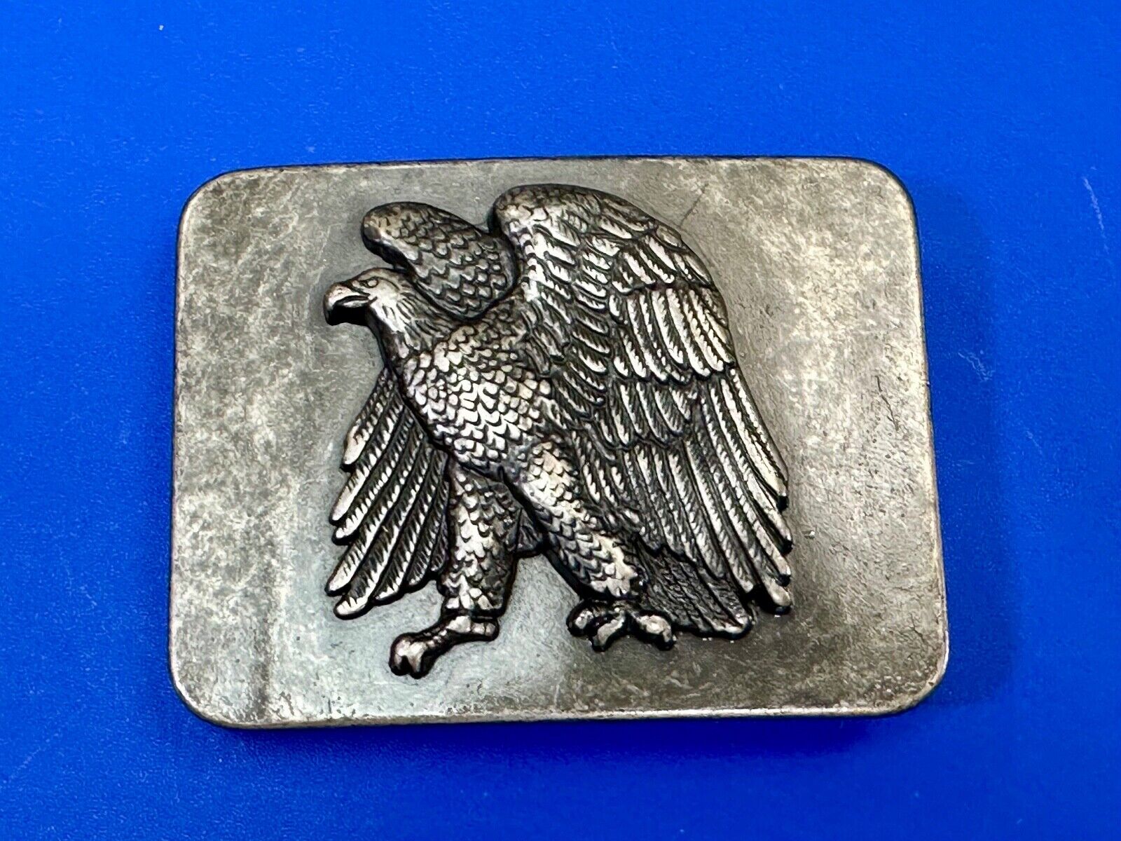 American Eagle - ready to fight! Patriotic USA belt buckle