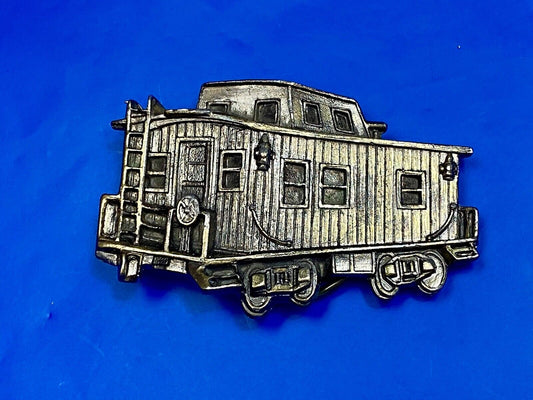 Vintage 1979 Train Caboose Cut Out - Collectors - Great American Belt Buckle Co