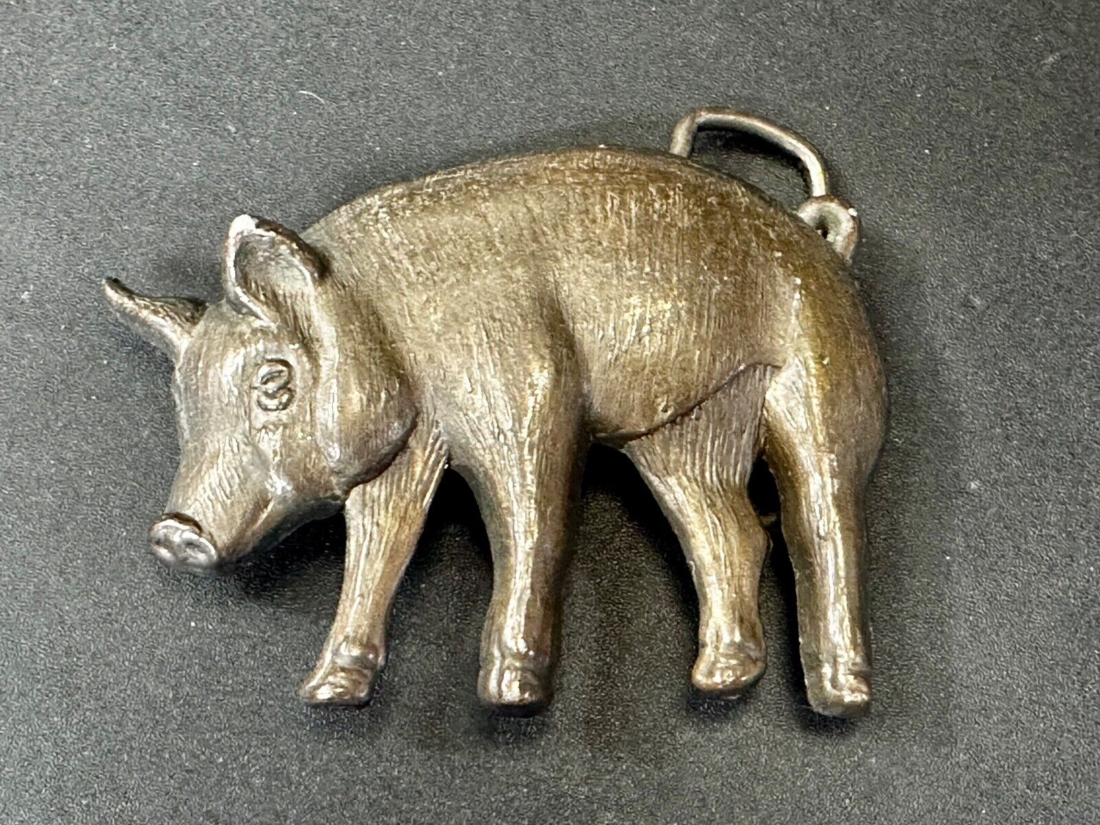 Unique Pig Hog On The Farm Cutout Swine Animal Belt Buckle number 4157