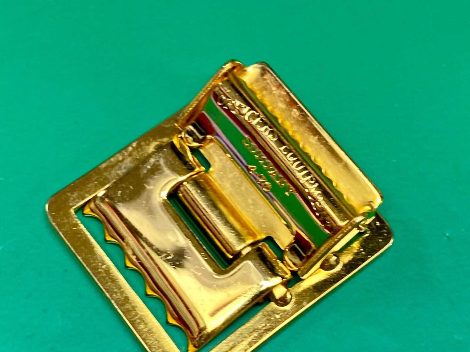 Vintage 4-76 Officers Equipment Company belt buckle