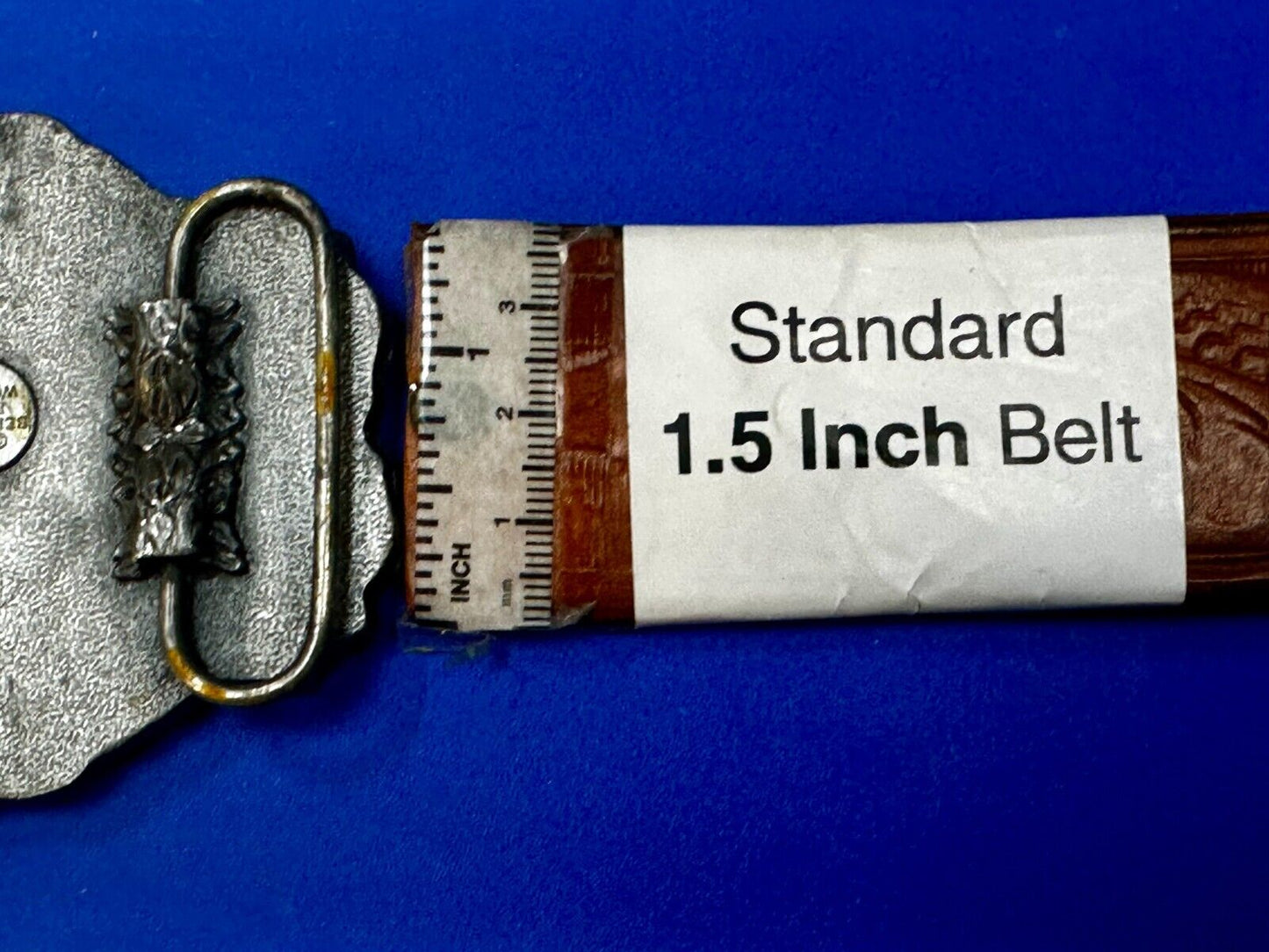 United States Army Combat Infantryman Vintage 1986 Bergamot Belt Buckle