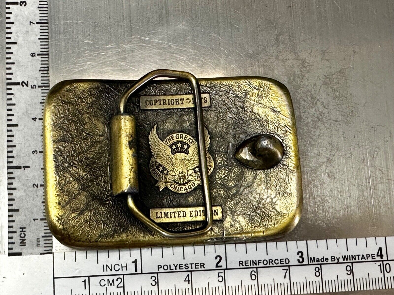 Toro Lawn Mowers, Golf Equipment Vintage 1979 The Great American Belt Buckle Co