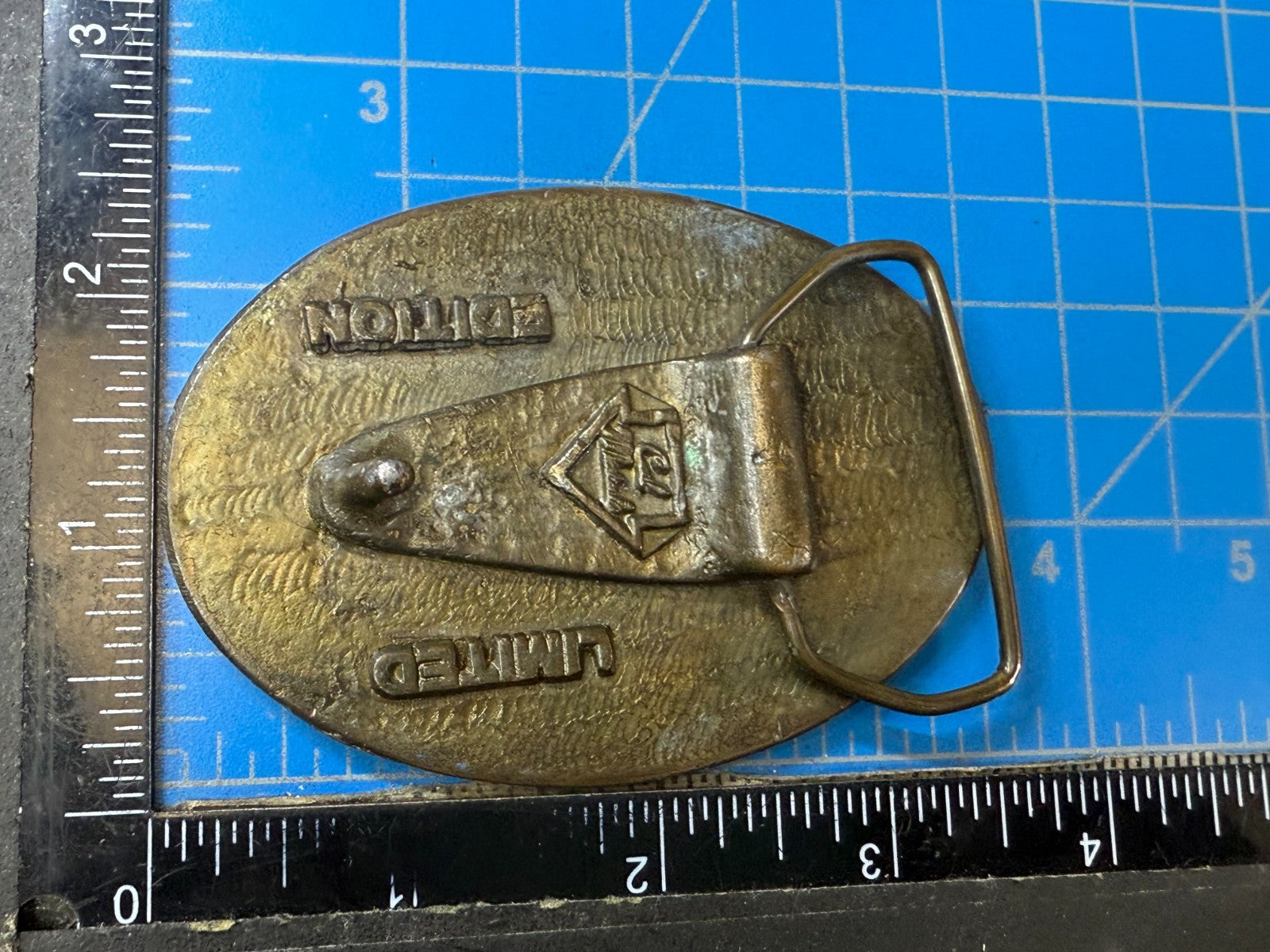 The Union American Civil War 125 Years Grant Clemens Twain Cal Metal Belt Buckle