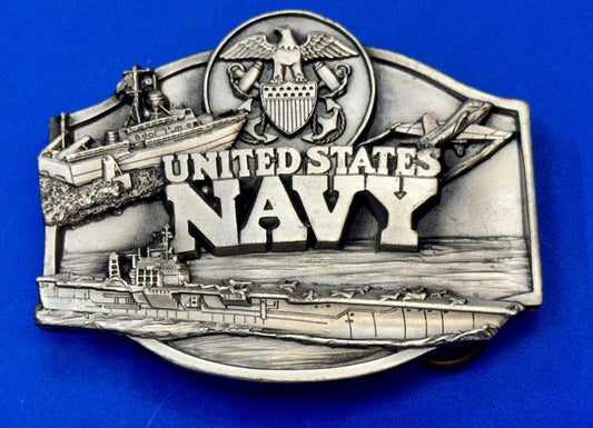 United States Navy USA Continental Congress Vintage 1987 Belt Buckle by Siskiyou