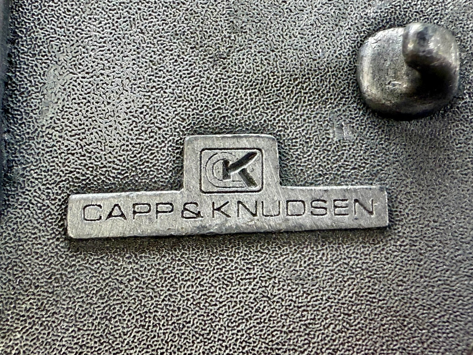 United Steelworkers of America USWA Union Est. 1942 CAPP & KNUDSEN Belt Buckle