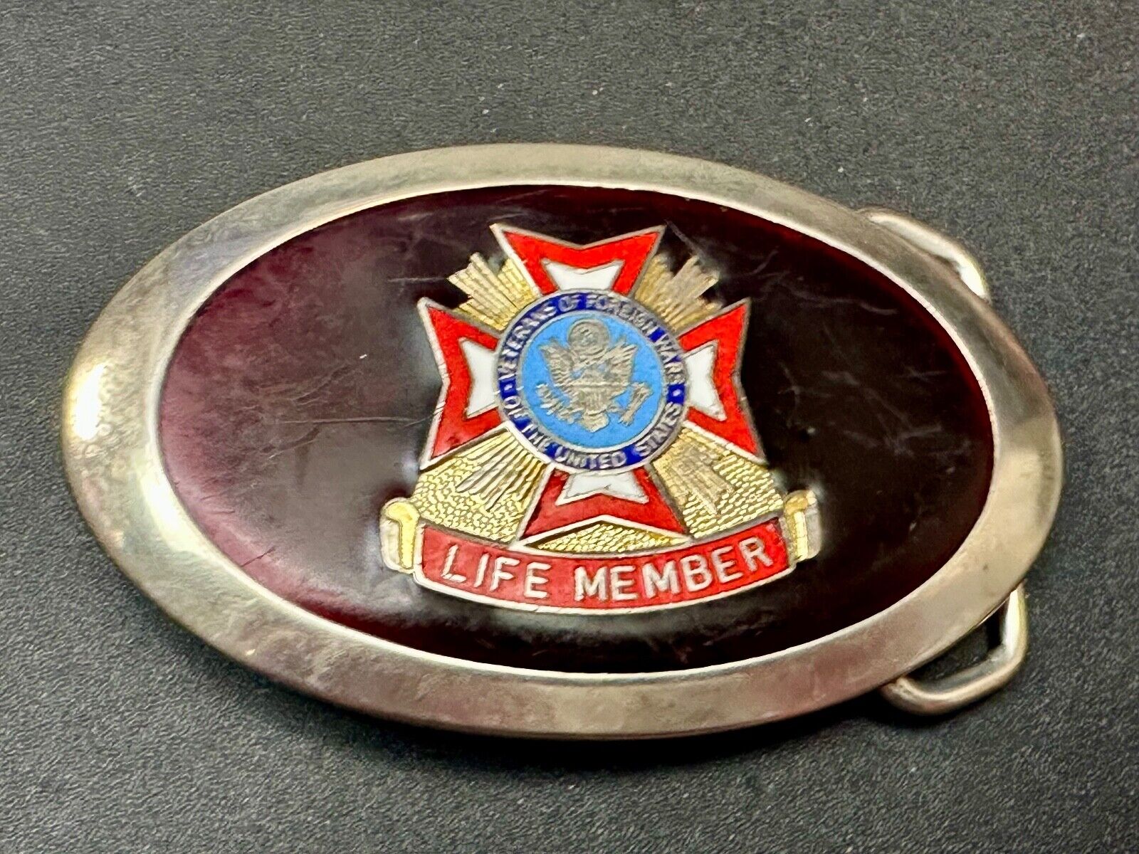 Veterans of foreign wars of the united States of America Vintage Belt Buckle VFW