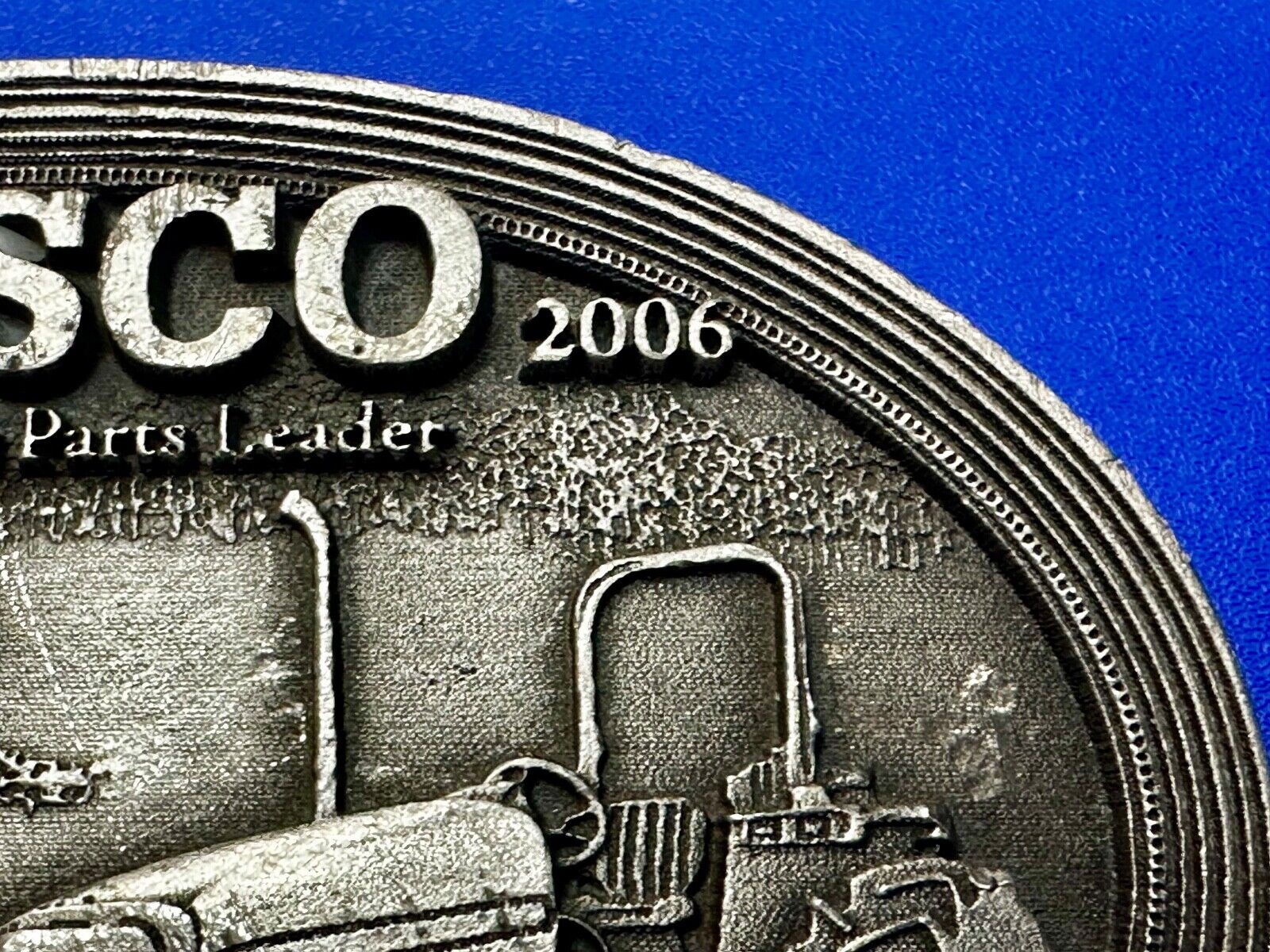 TISCO Tractor Implement Supply Replacement Parts 69 years - 2006 Belt Buckle