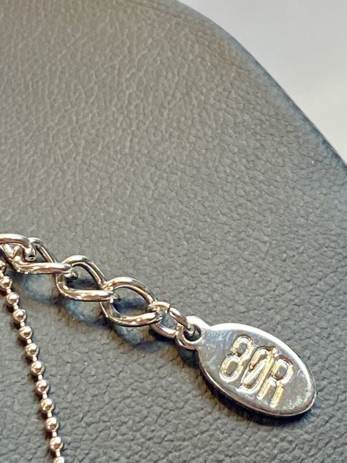 Beautiful 80R 8 Other Reasons Multi Layer Silver Tone Ball Lariat Necklace 