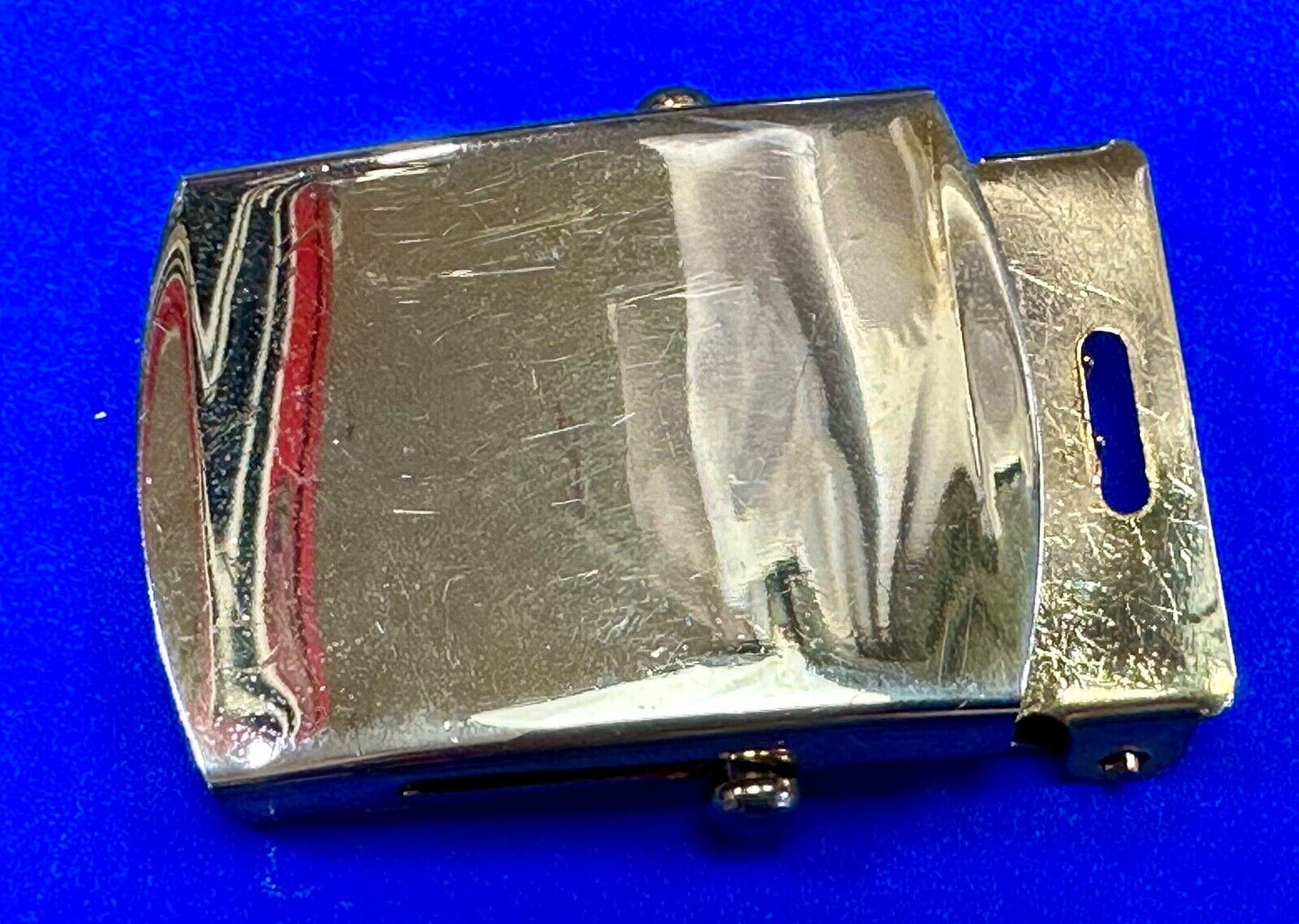 Vanguard V-21 USMC Marines Military Dress Solid Brass belt buckle MADE IN USA