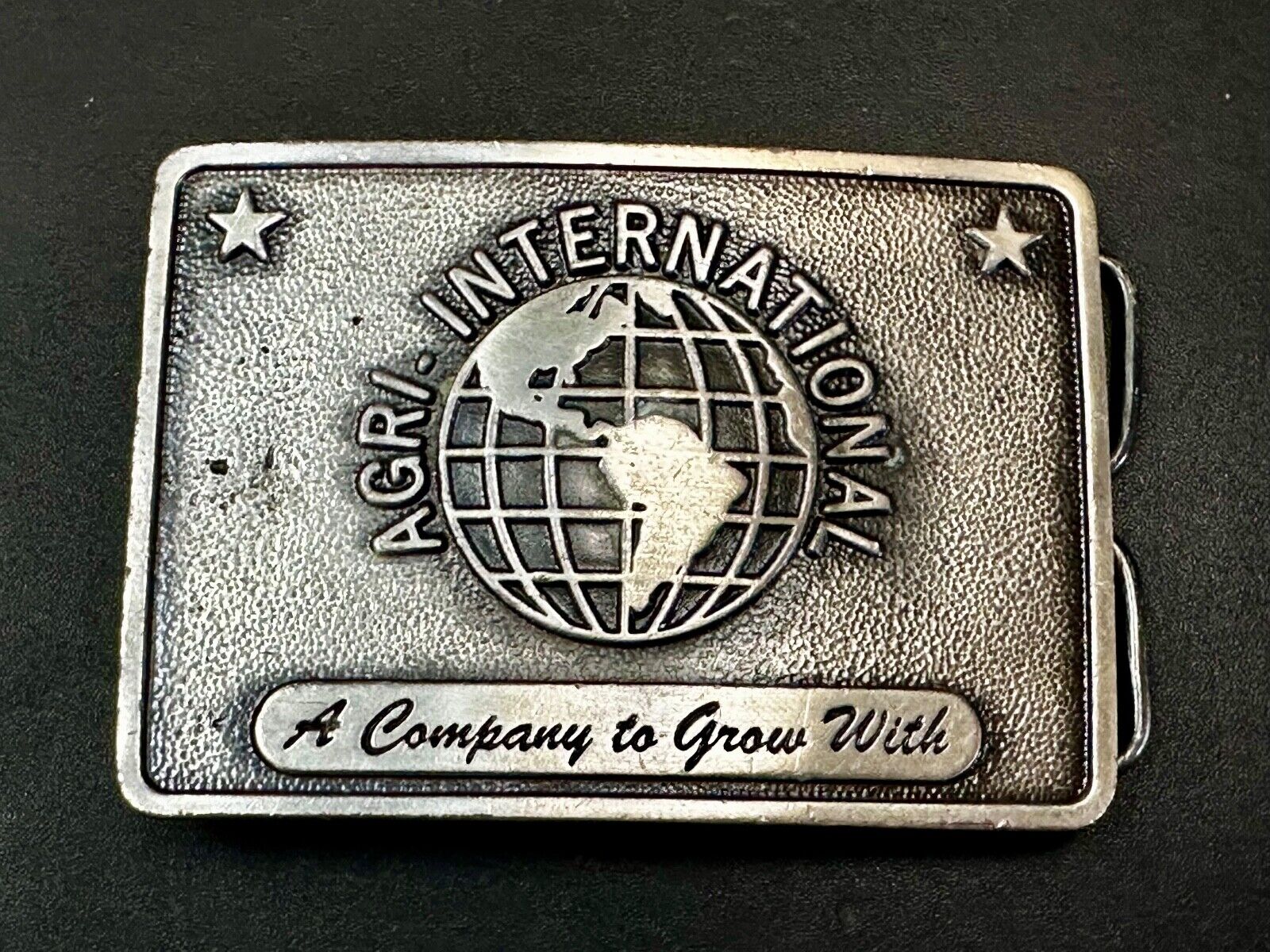 Agri International Inc Omaha NE A comma my to grow with Bergamot Belt Buckle