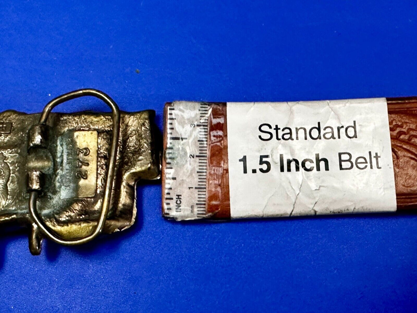 633 Diesel Locomotive RailRoad Train Vtg. 1981 The Great American Belt Buckle Co
