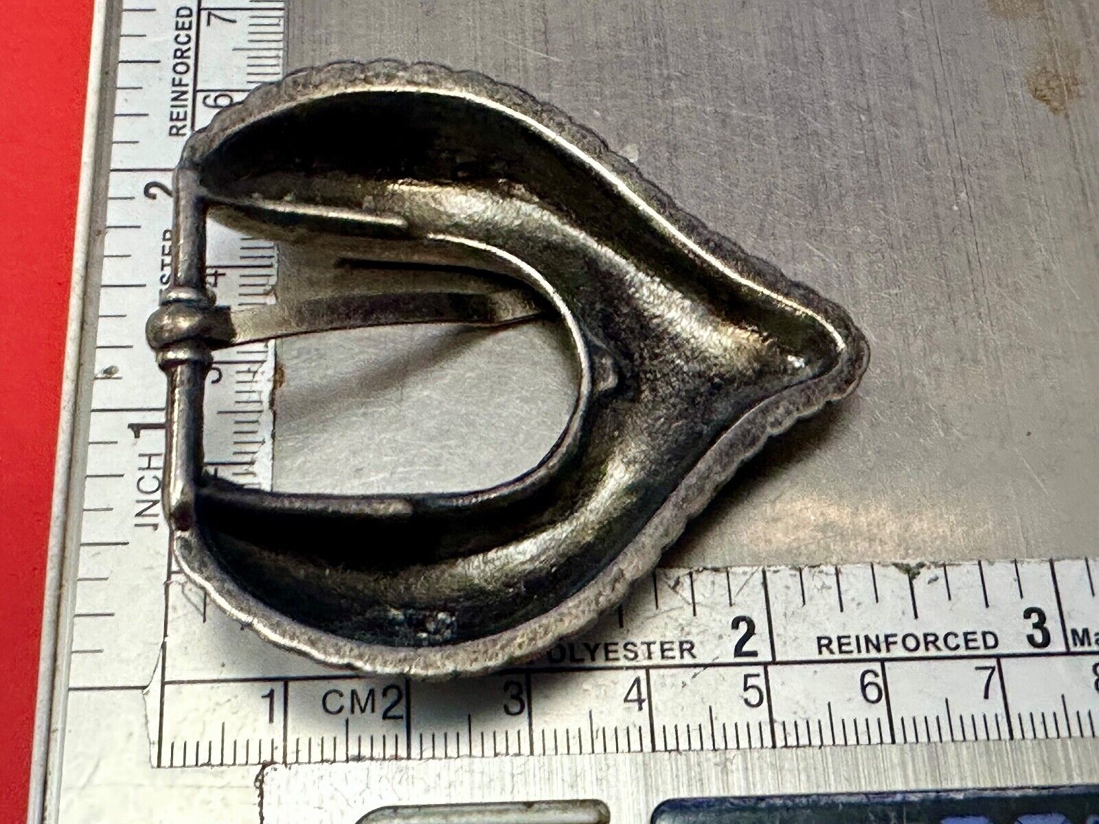 Abstract stretched Heart pattern Replacement silver tone Dress Style belt buckle