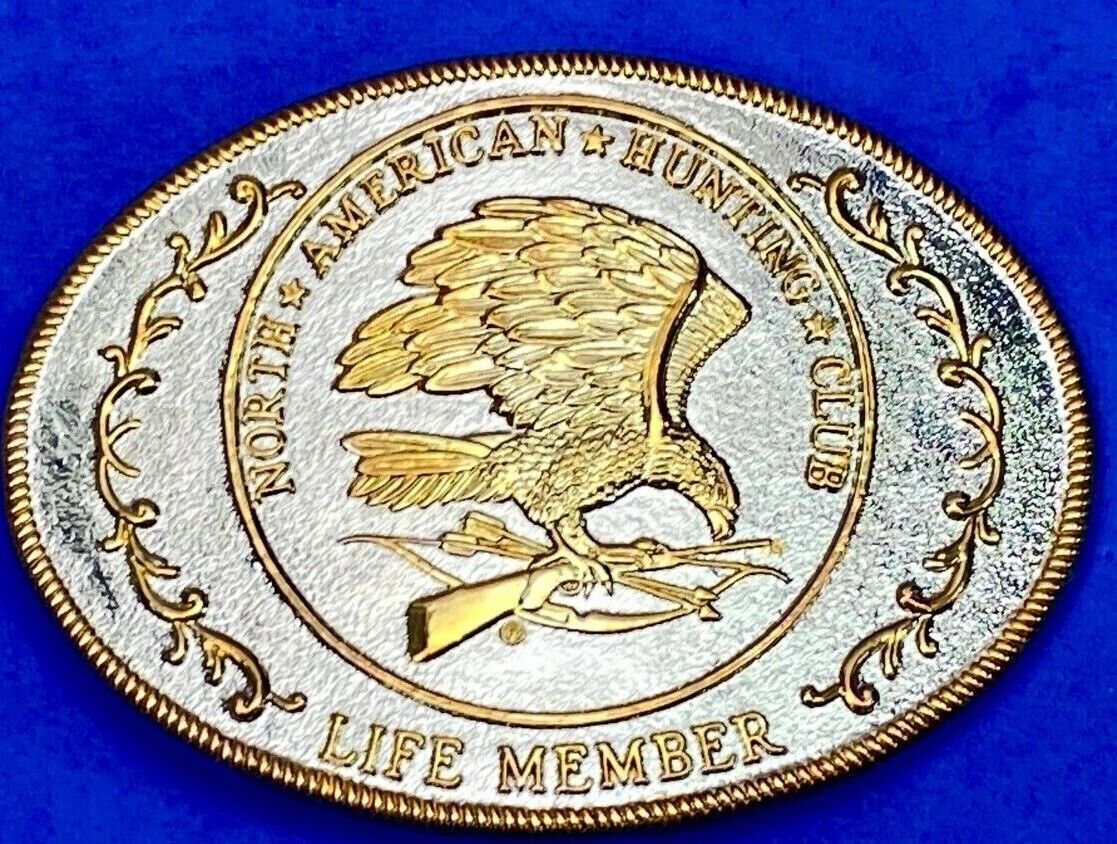 North American Hunting Club | Lifetime Member | Belt Buckle