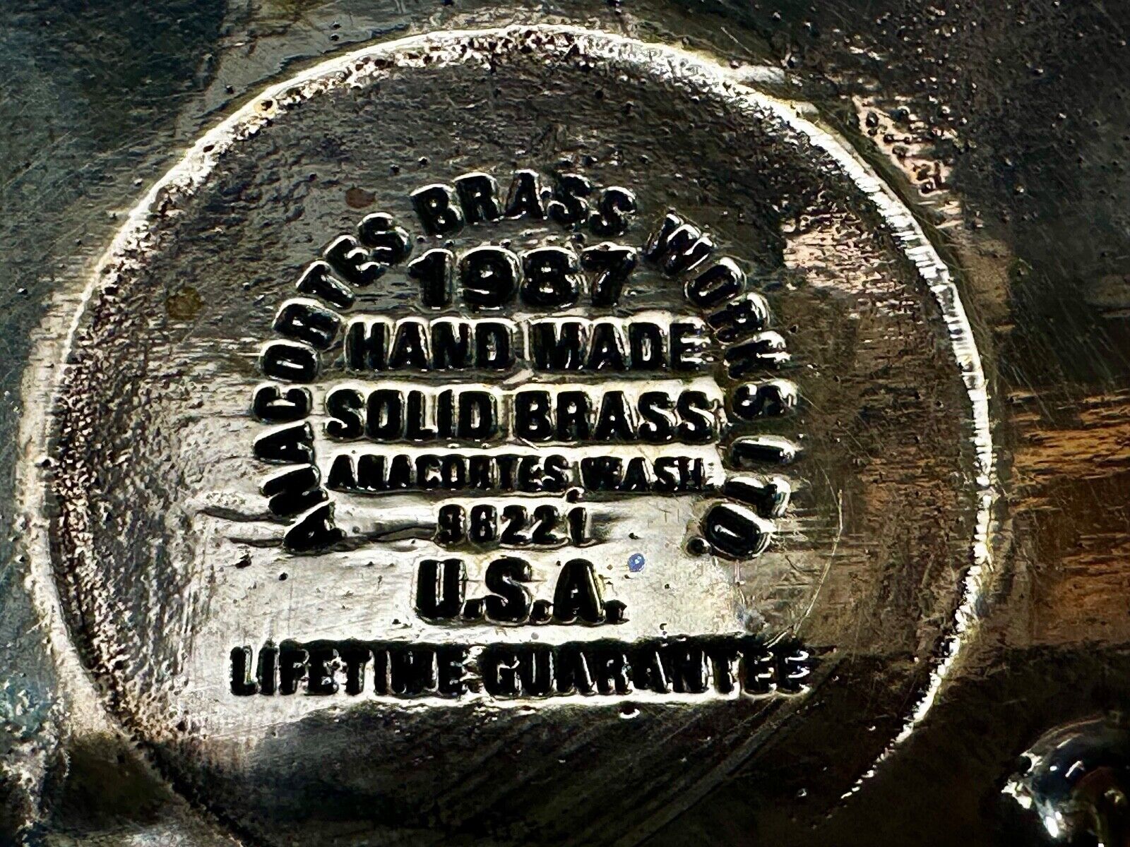 Utah Railway Train Rail Road 75 year Celebration 1897 Anacortes Belt Buckle