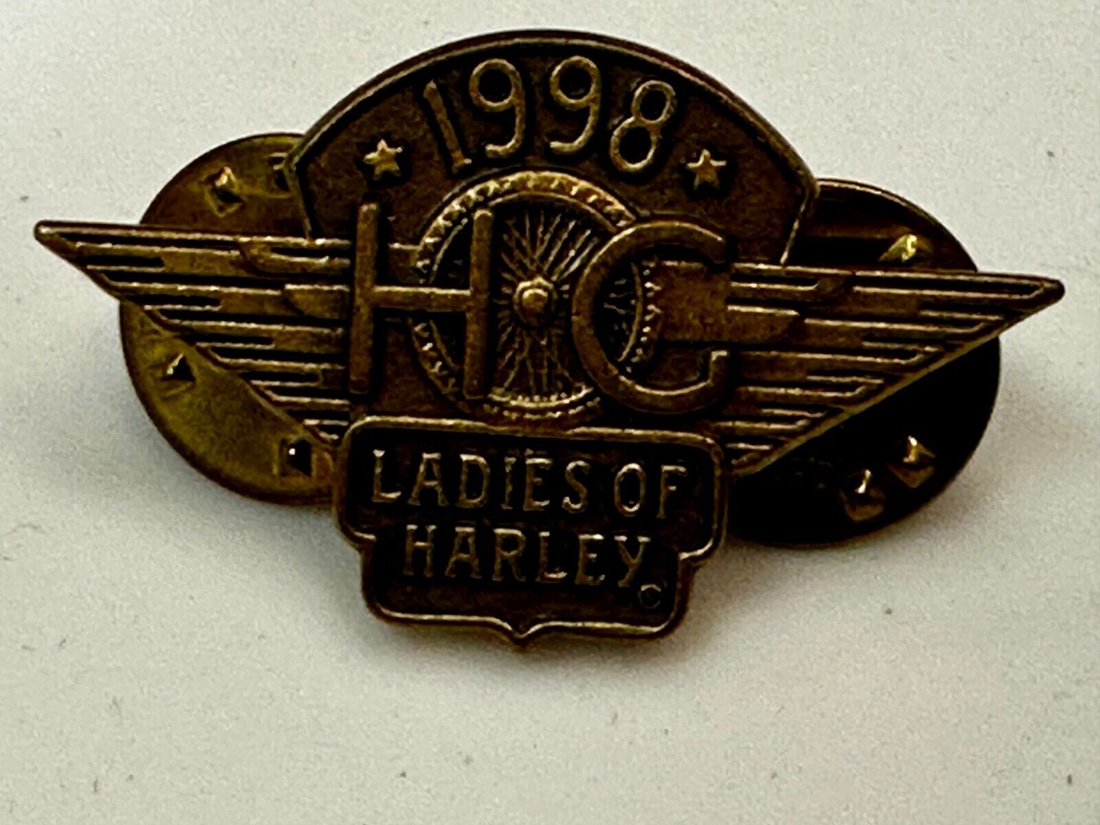 1998 Ladies of Harley Davidson Owners Group HOG Pin for Jacket or Vest